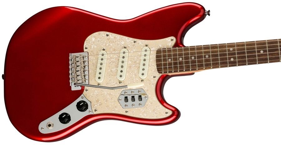SQUIER by FENDER PARANORMAL CYCLONE LRL CANDY APPLE RED Електрогітара SQ-0182 фото