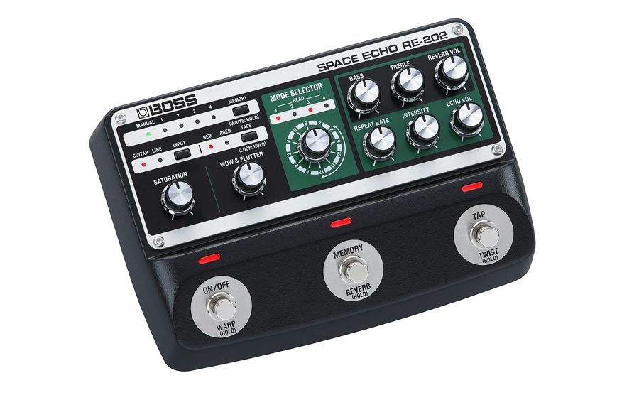 Процессор еффектов Boss RE-202 Space Echo Delay/Reverb BO-0421 фото