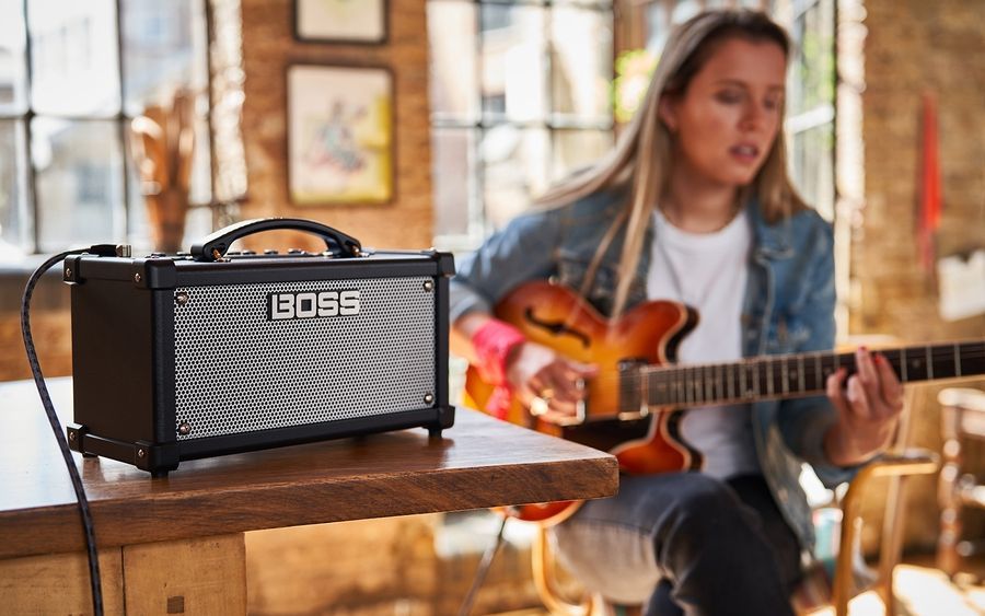 Стерео гітарний підсилювач BOSS Dual Cube LX BO-0418 фото