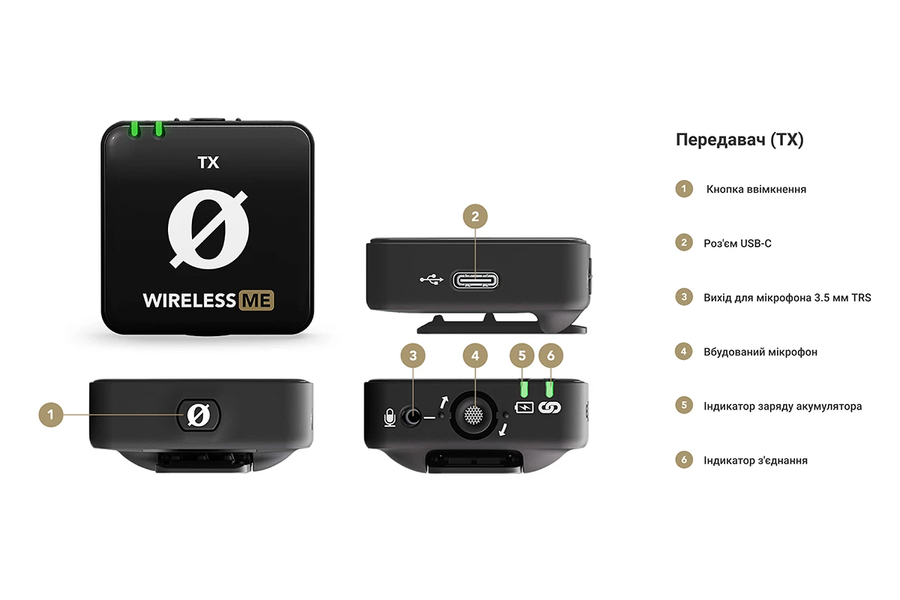 Микрофонная радиосистема RODE Wireless ME RD-0064 фото