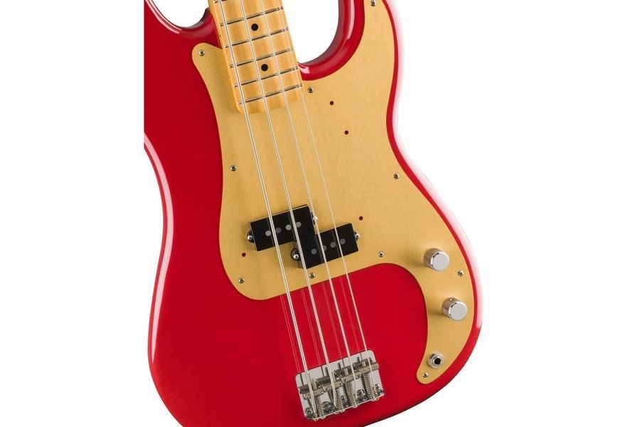 FENDER VINTERA '50s PRECISION BASS MN DAKOTA RED Бас-гитара FE-0631 фото