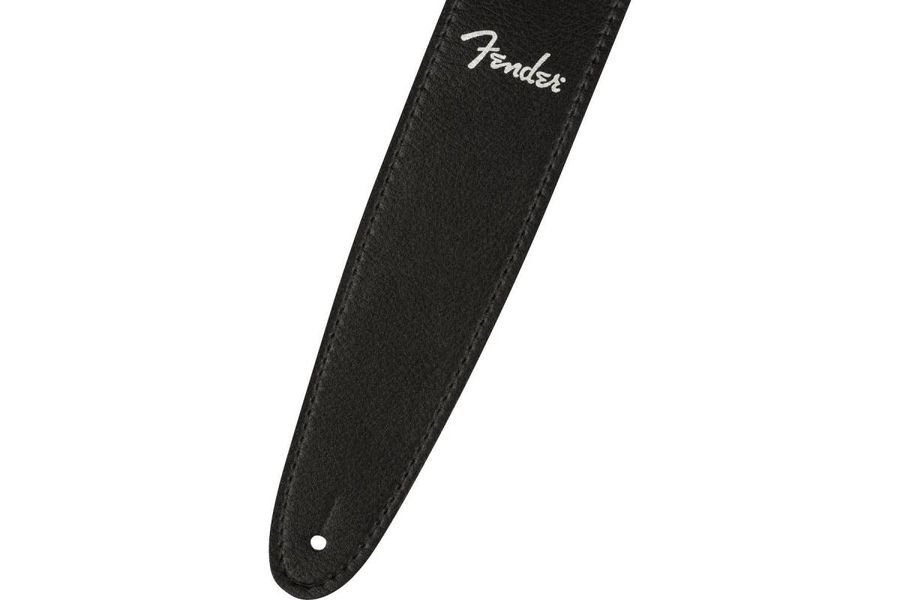 FENDER STRAP 2.5" VEGAN LEATHER BLACK Ремень гитарный FE-0573 фото