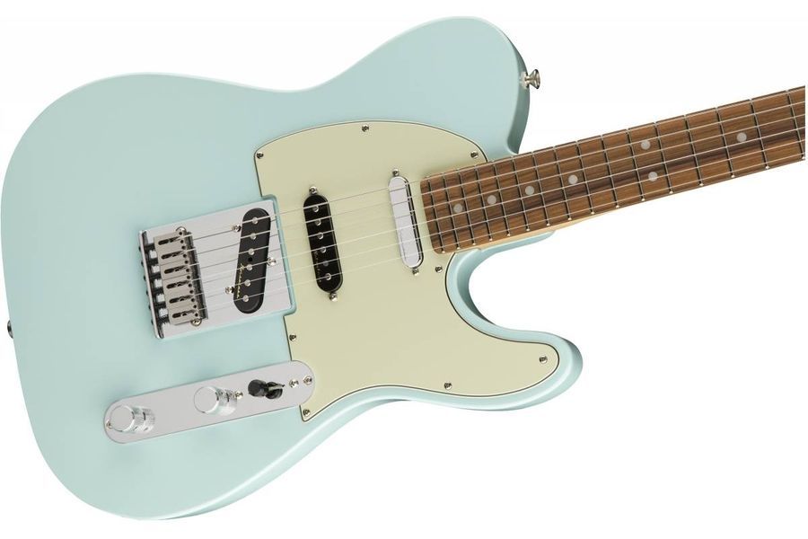 FENDER DELUXE NASHVILLE TELECASTER PAU FERRO DAPHNE BLUE Электрогитара FE-0322 фото