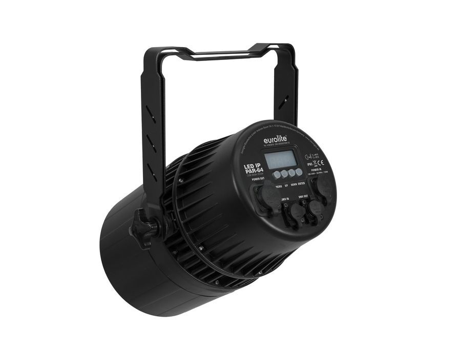 EUROLITE LED IP PAR-64 COB 3000K 100W Zoom bk EL-0829 фото