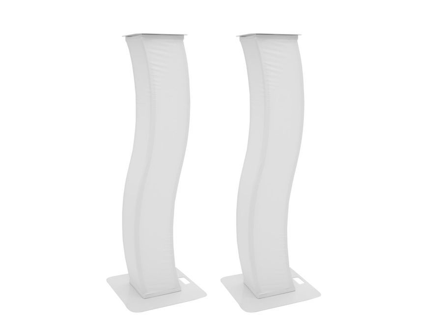 EUROLITE 2x Stage Stand 150cm curved incl. Cover and Bag, black EL-0255 фото