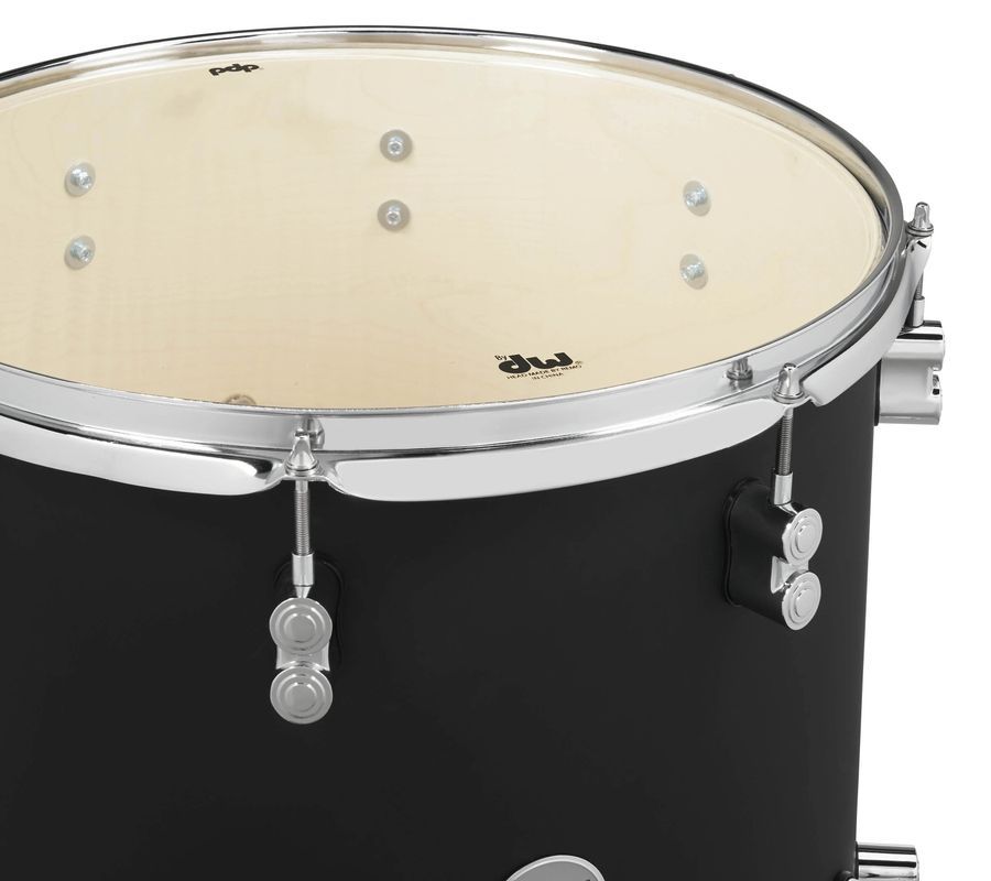 PDP PDCM2215RB Concept Maple Shell Pack, 5pc, 22" Satin Black Finish Ply PD-0015 фото