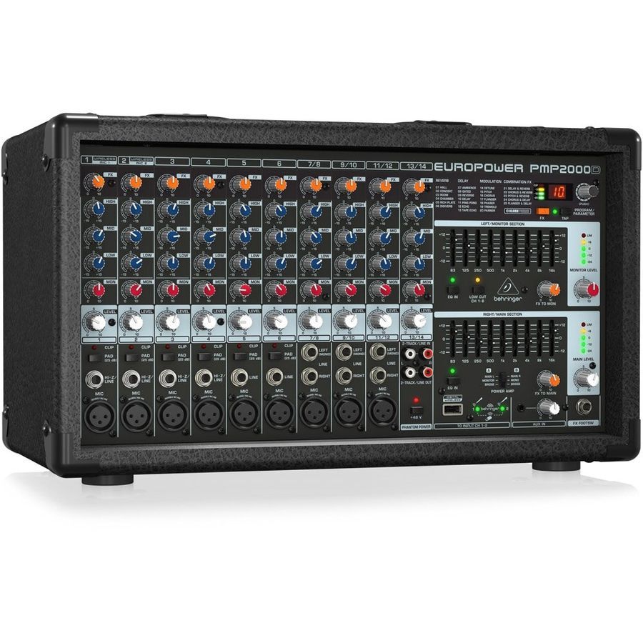 Активный микшер Behringer EUROPOWER PMP2000D BE-0812 фото
