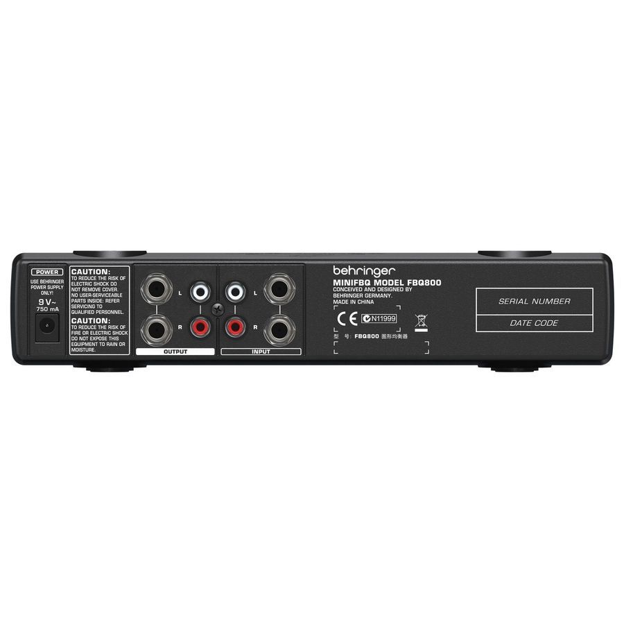 Эквалайзер графический Behringer FBQ800 BE-0296 фото