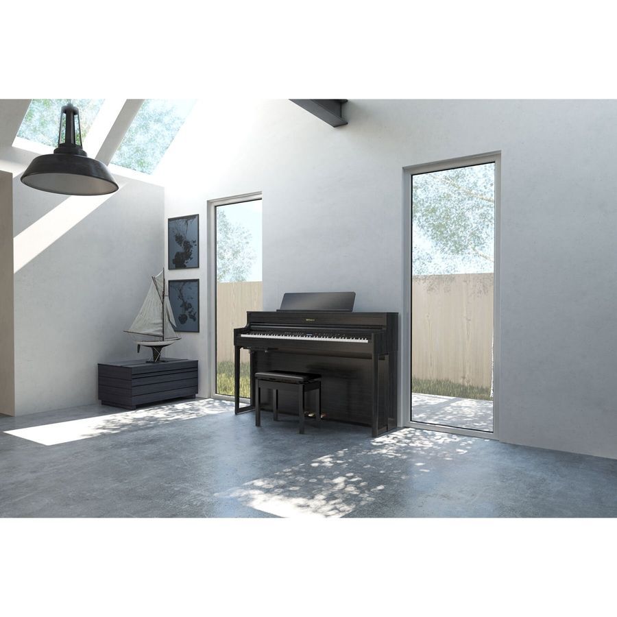 Цифровое пианино Roland HP704 Черный матовый RO-2676 фото