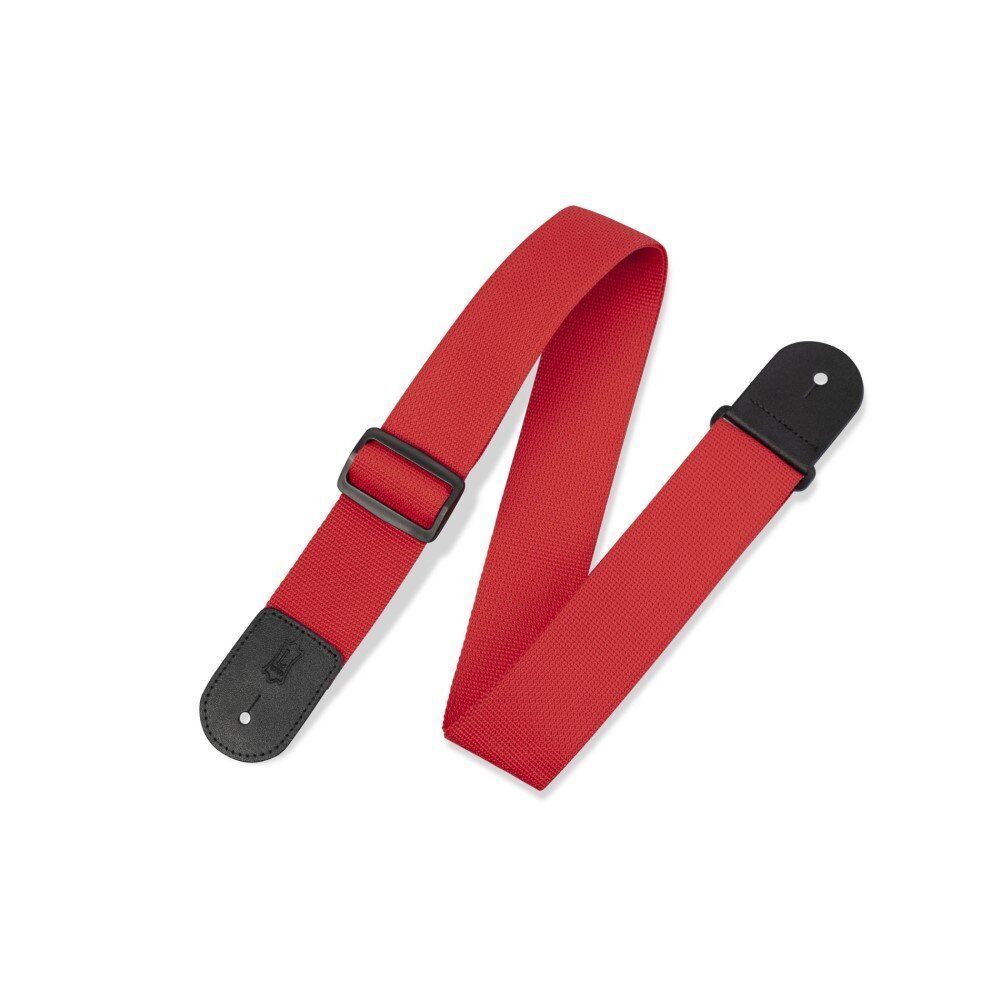 Ремень гитарный Levys M8 POLY RED LE-0106 фото