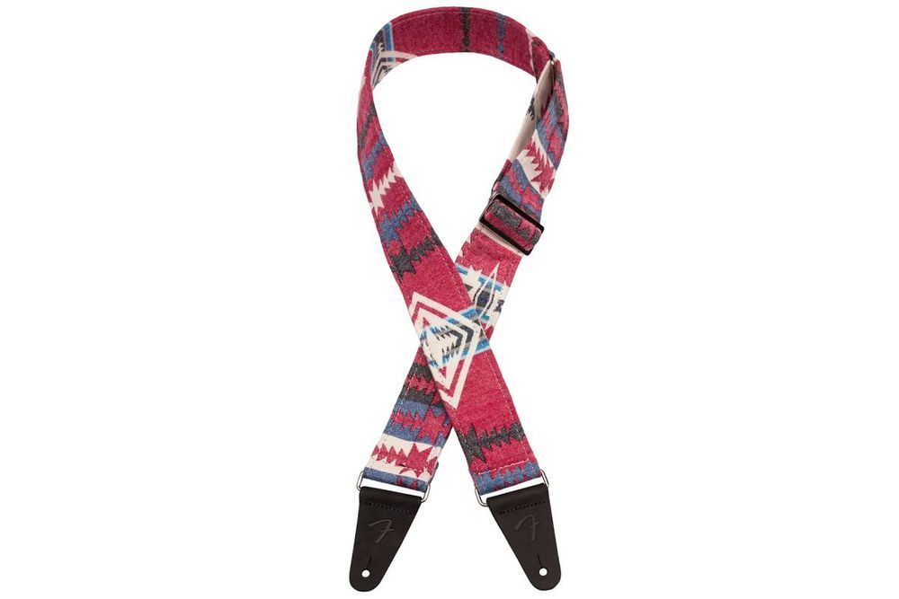 FENDER STRAP 2" ZION AZTEC RED Ремінь гітарний FE-0607 фото