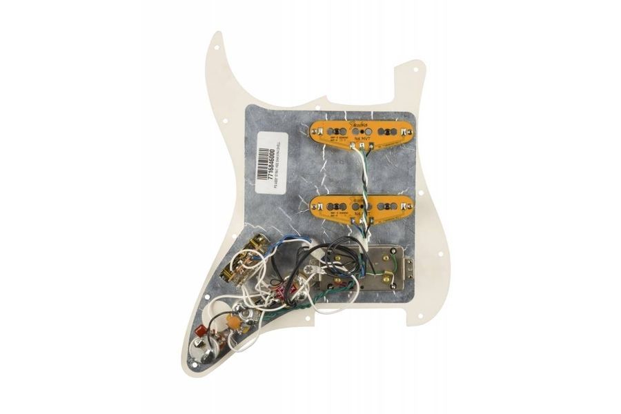 FENDER PRE-WIRED STRAT PICKGUARD HSS TORTOISE SHELL 11 HOLE Пікгард зі звукознімачами FE-0543 фото