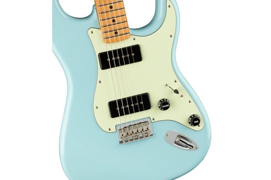 FENDER NOVENTA STRATOCASTER MN DAPHNE BLUE Электрогитара FE-0432 фото