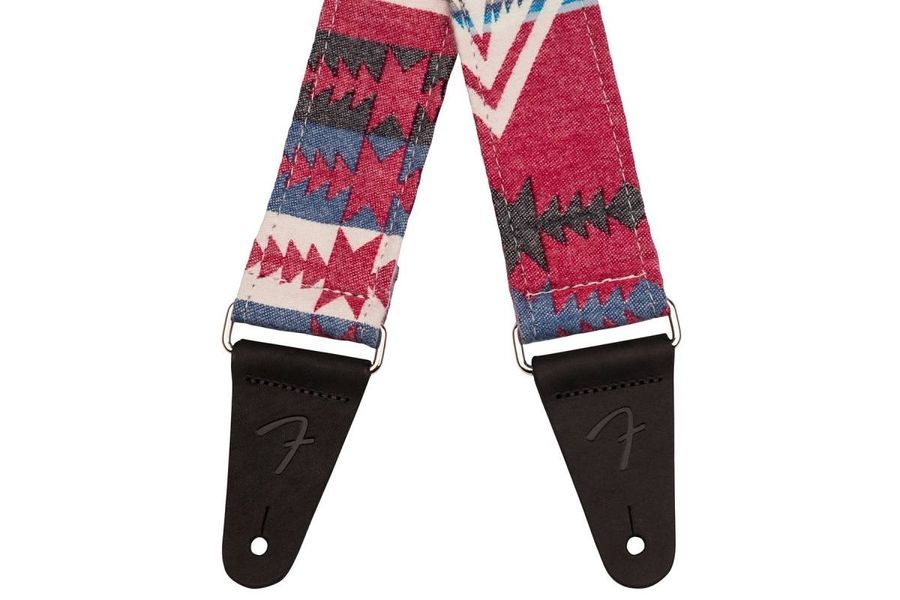 FENDER STRAP 2" ZION AZTEC RED Ремінь гітарний FE-0607 фото