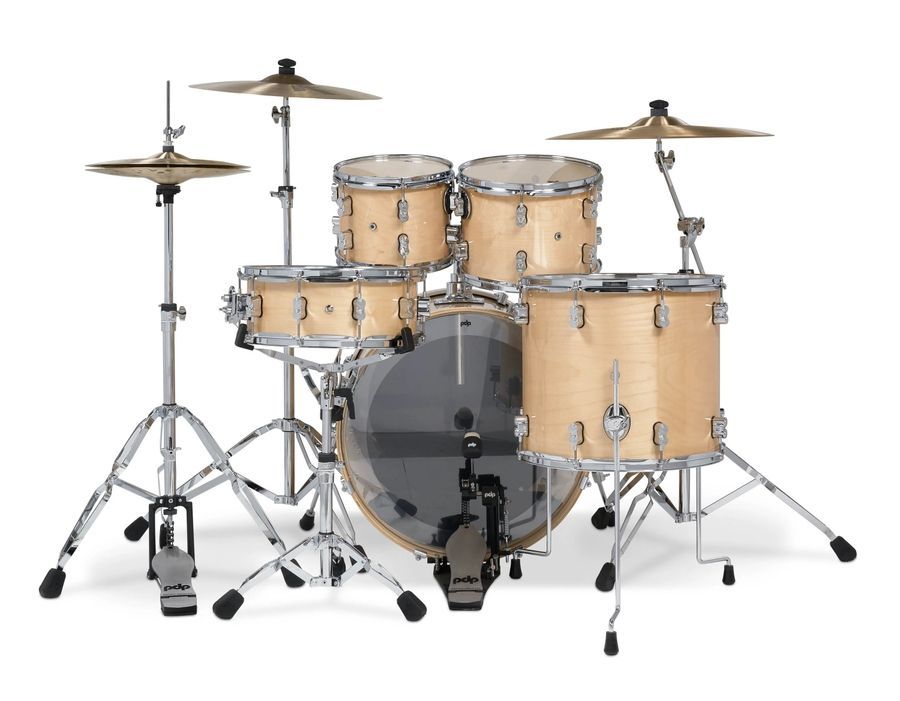 PDP PDCM2215RB Concept Maple Shell Pack, 5pc, 22" Natural Lacquer PD-0057 фото