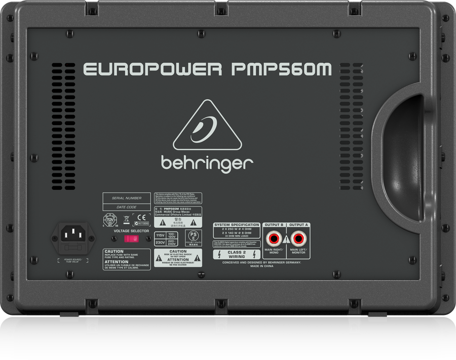 Активний мікшерний пульт Behringer Europower PMP560M BE-0483 фото
