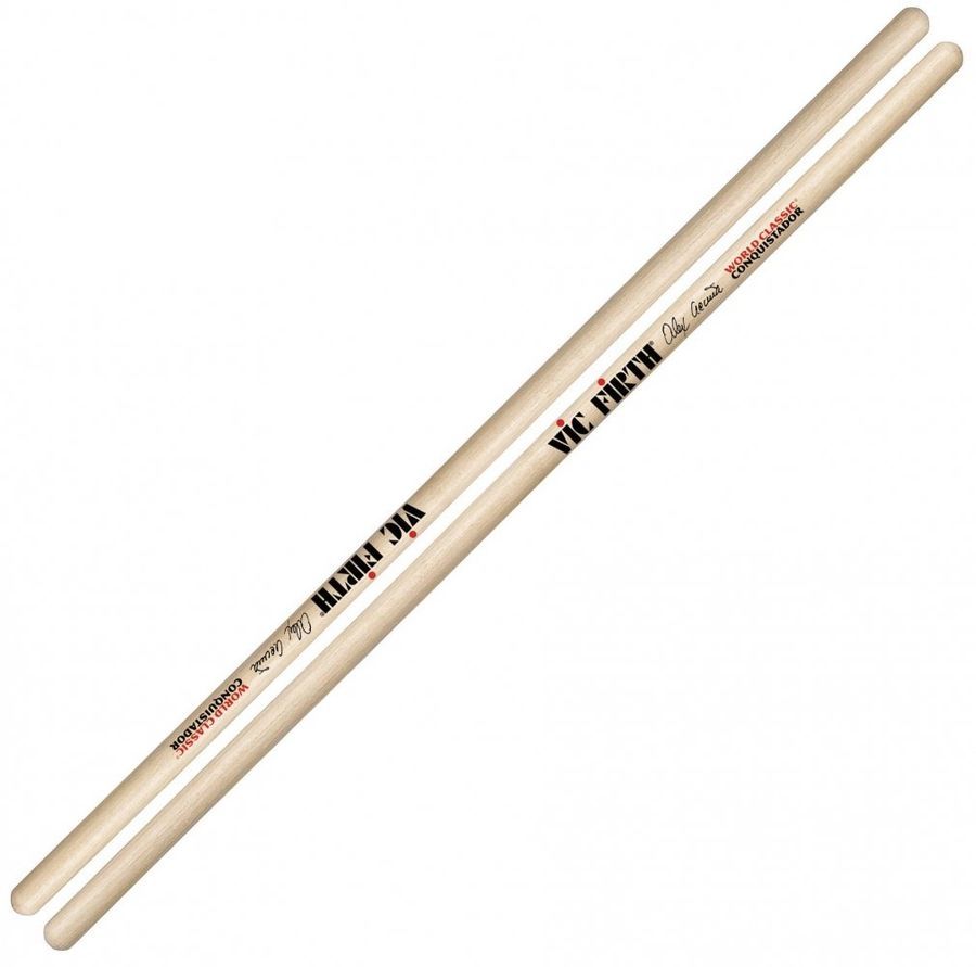 Іменні палички для Тімбал ALEX ACU&Ntilde;A "CLEAR CONQUISTADOR" VIC FIRTH SAAC VF-0358 фото