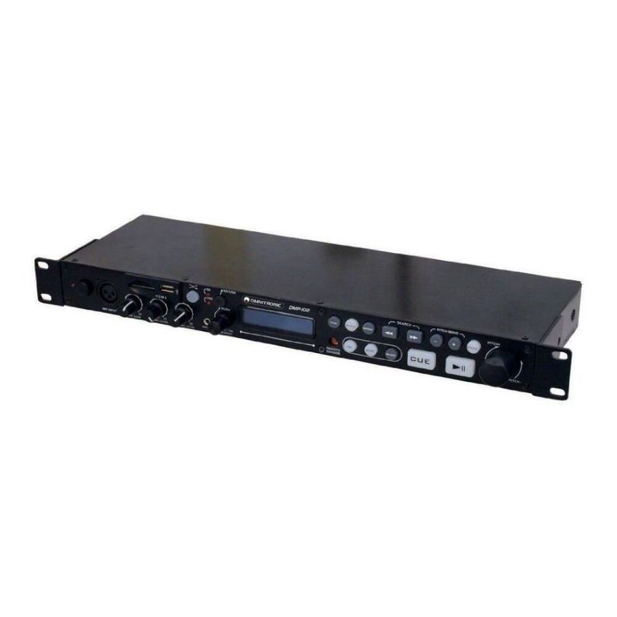 Проигрыватель Omnitronic DMP-102 OM-0044 фото