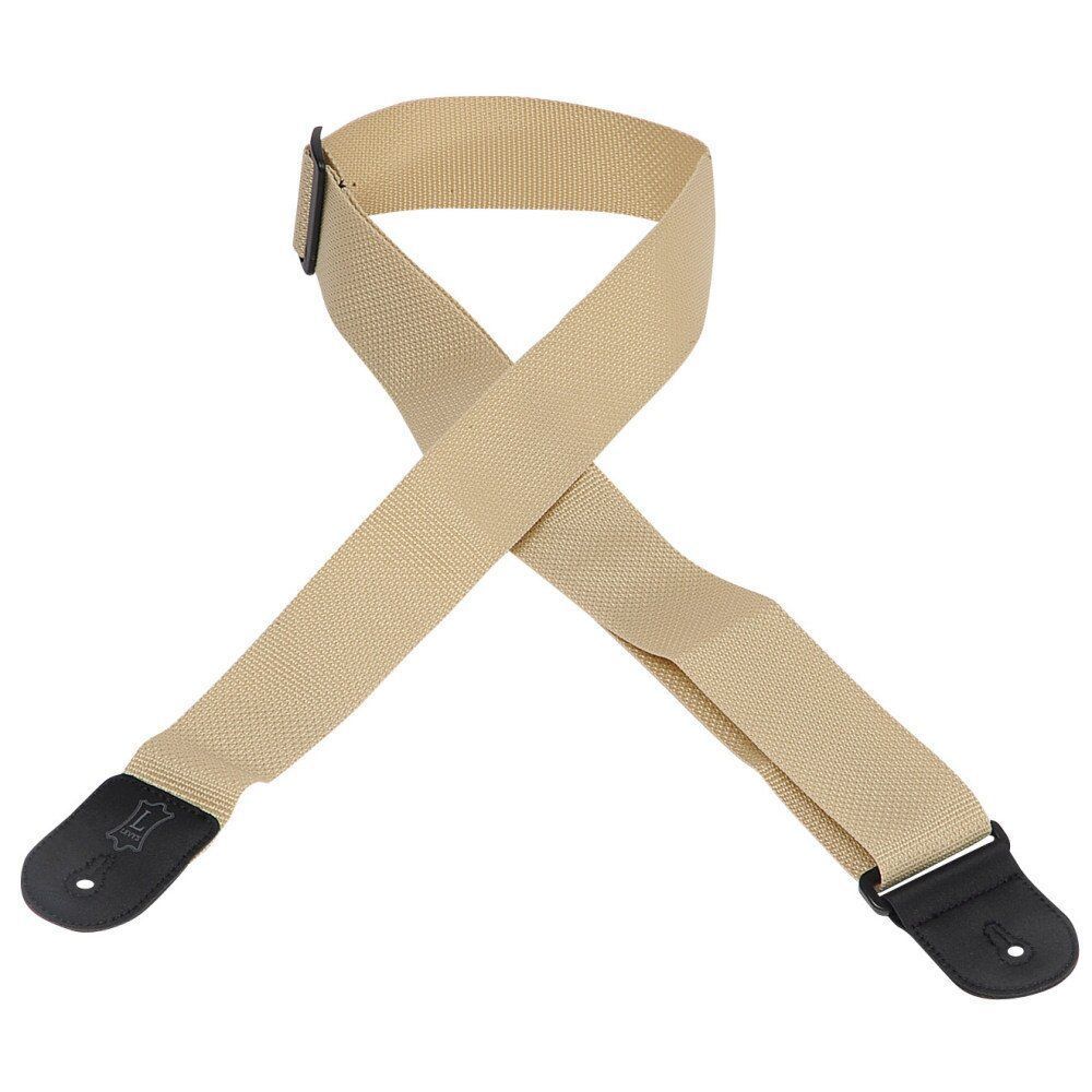 Ремень гитарный Levys M8 POLY TAN LE-0107 фото