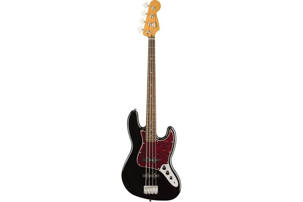 SQUIER by FENDER CLASSIC VIBE 60S JAZZ BASS LRL BLACK Бас-гітара SQ-0149 фото