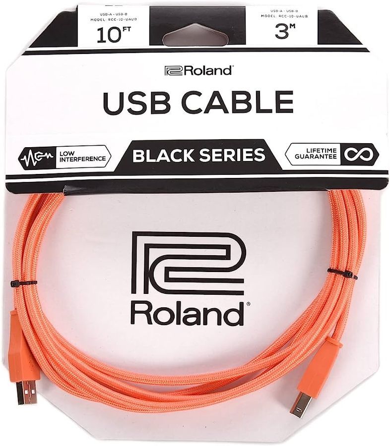 USB-кабель серії "Black" Roland RCC-3-UAUB (1 метр) RO-2383 фото