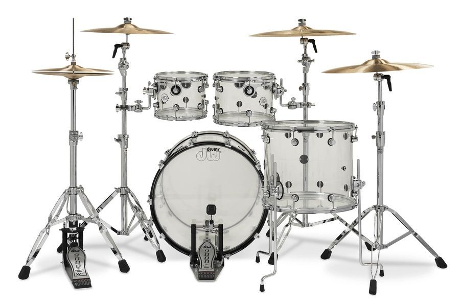 Ударна установка DW DDAC2214CL Design 4-Piece Acrylic Kit DW-0376 фото