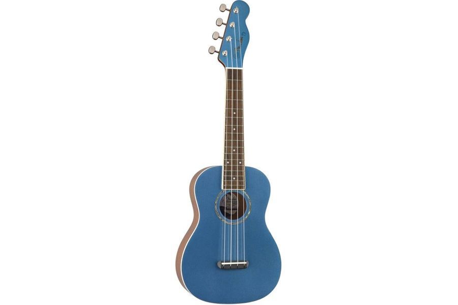FENDER UKULELE ZUMA CONCERT LAKE PLACID BLUE Укулеле FE-0625 фото