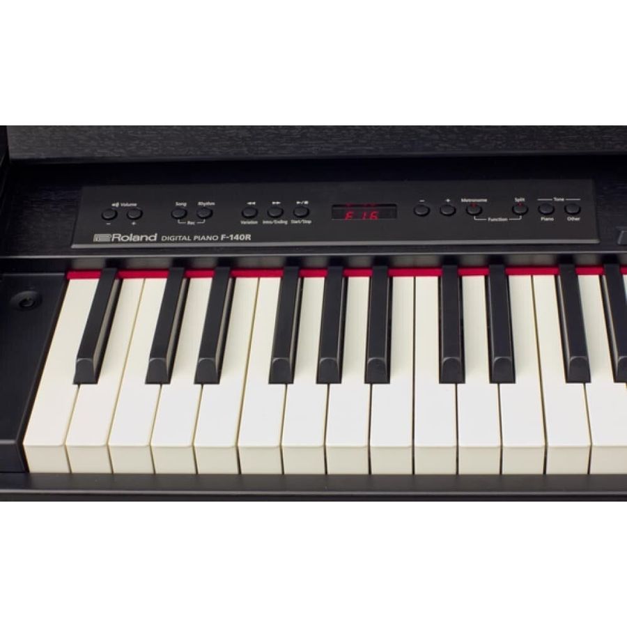 Цифрове фортепіано Roland F140R чорне матове RO-2048 фото