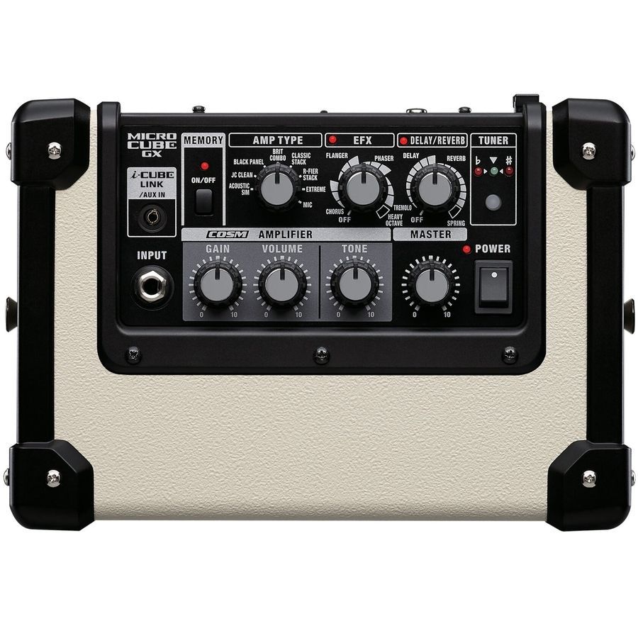 Roland Micro Cube GX Білий Гітарний підсилювач RO-1054 фото