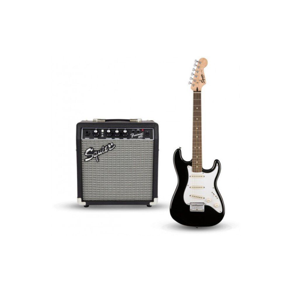 Гітарний&nbsp;набір Fender Squier Strat Pack SSS Black FE-0090 фото