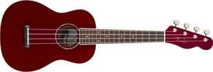 FENDER UKULELE ZUMA CONCERT CANDY APPLE RED Укулеле FE-0624 фото