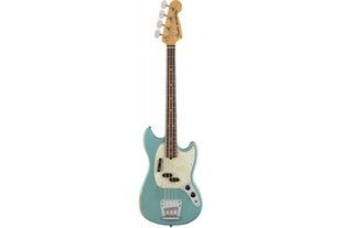 FENDER JMJ MUSTANG BASS RW FADED DAPHNE BLUE Бас-гітара FE-0392 фото