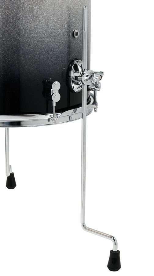 PDP PDCM2215RB Concept Maple Shell Pack, 5pc, 22" Silver to Black Fade Lacquer PD-0017 фото