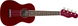 FENDER UKULELE ZUMA CONCERT CANDY APPLE RED Укулеле FE-0624 фото 1