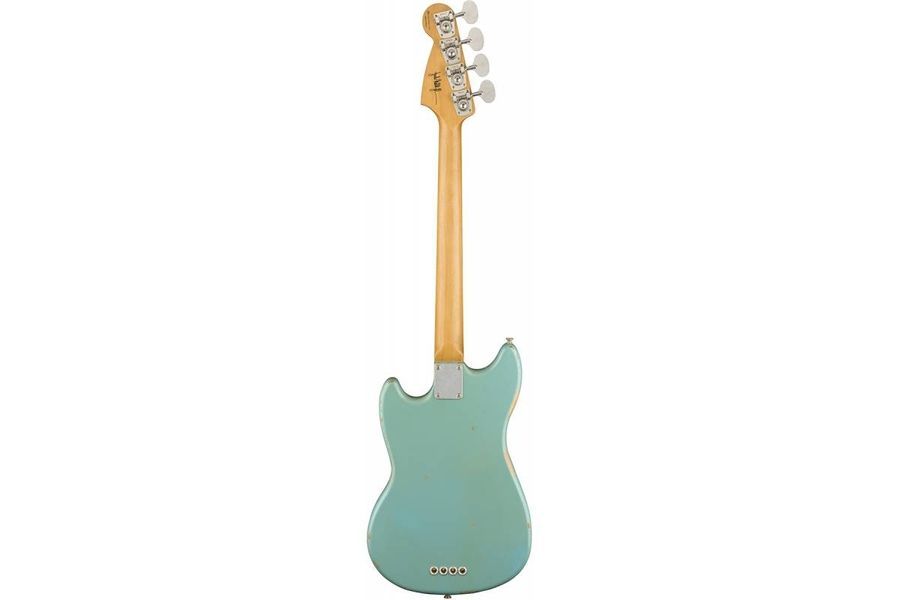 FENDER JMJ MUSTANG BASS RW FADED DAPHNE BLUE Бас-гітара FE-0392 фото