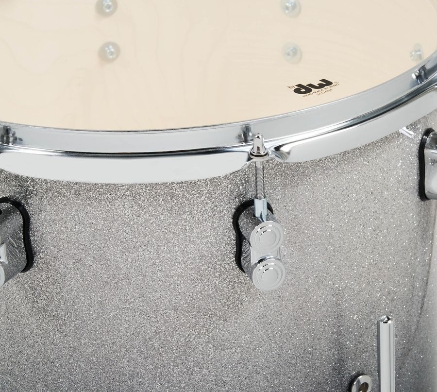 PDP PDCM2215RB Concept Maple Shell Pack, 5pc, 22" Silver to Black Fade Lacquer PD-0017 фото