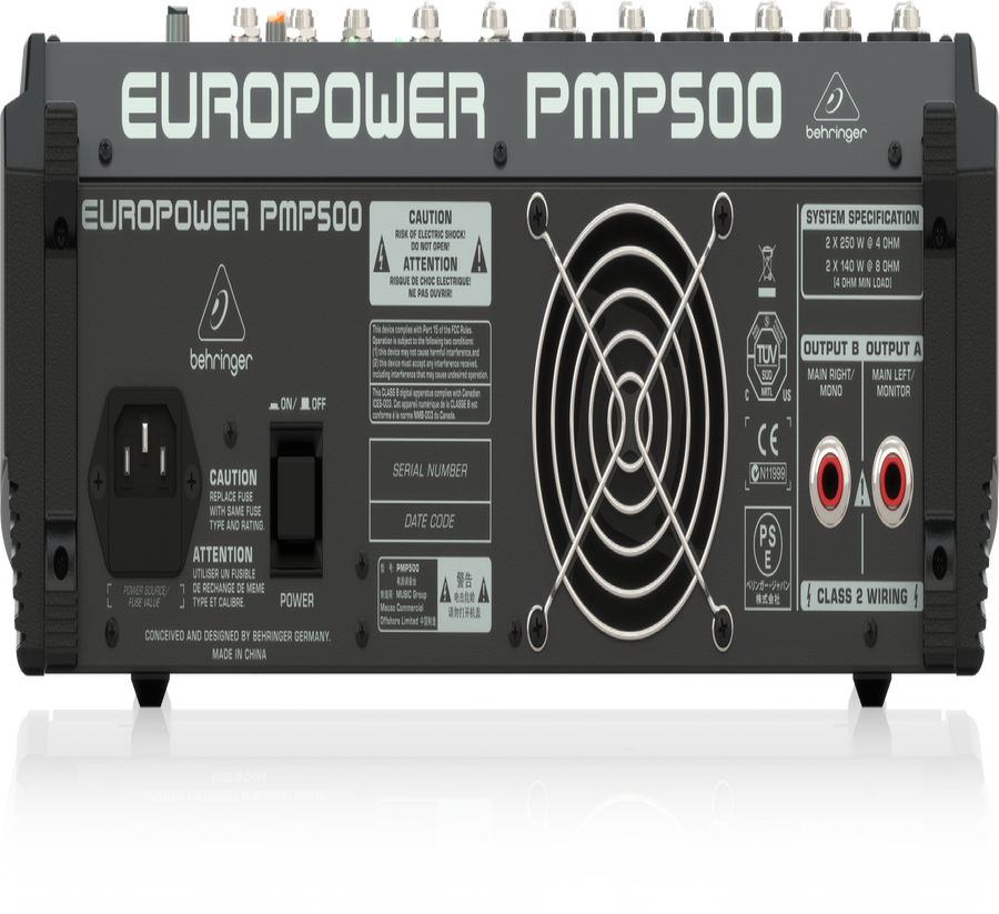 Активный микшерный пульт Behringer PMP500 BE-0478 фото