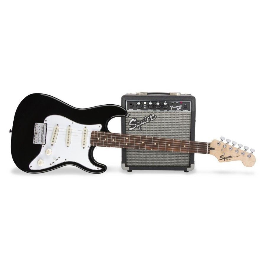 Гитарный&nbsp;набор Fender Squier Strat Pack SSS Black FE-0090 фото