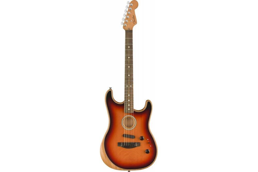 FENDER AMERICAN ACOUSTASONIC STRATOCASTER SUNBURST Электрогитара FE-0185 фото