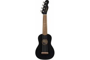 FENDER UKULELE VENICE SOPRANO BLACK WN Укулеле FE-0123 фото