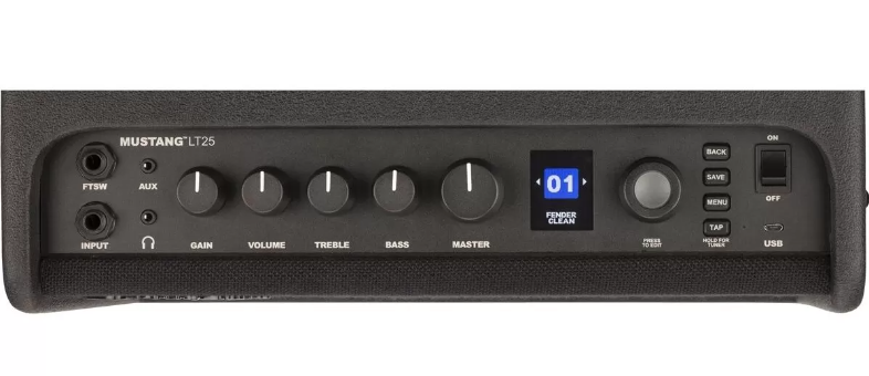 FENDER MUSTANG LT25 Гітарний комбопідсилювач FE-0417 фото