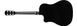 FENDER CD-60SCE BLACK WN Гитара электроакустическая FE-0064 фото 2