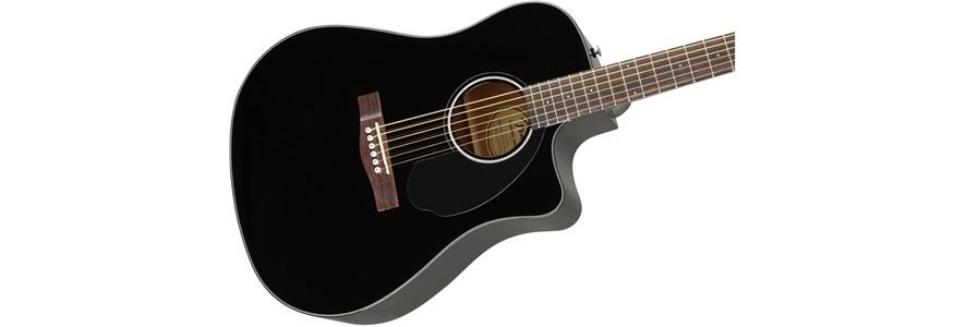 FENDER CD-60SCE BLACK WN Гитара электроакустическая FE-0064 фото