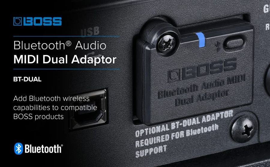 Bluetooth адаптер для комбоусилителей BOSS BTDUAL BO-0394 фото