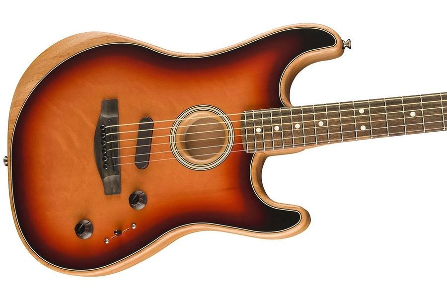 FENDER AMERICAN ACOUSTASONIC STRATOCASTER SUNBURST Электрогитара FE-0185 фото