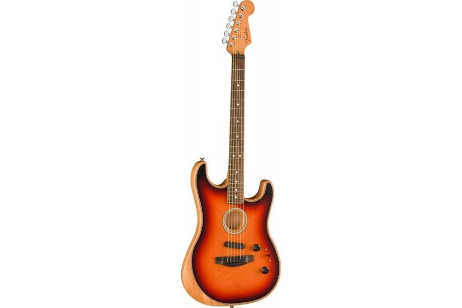FENDER AMERICAN ACOUSTASONIC STRATOCASTER SUNBURST Электрогитара FE-0185 фото