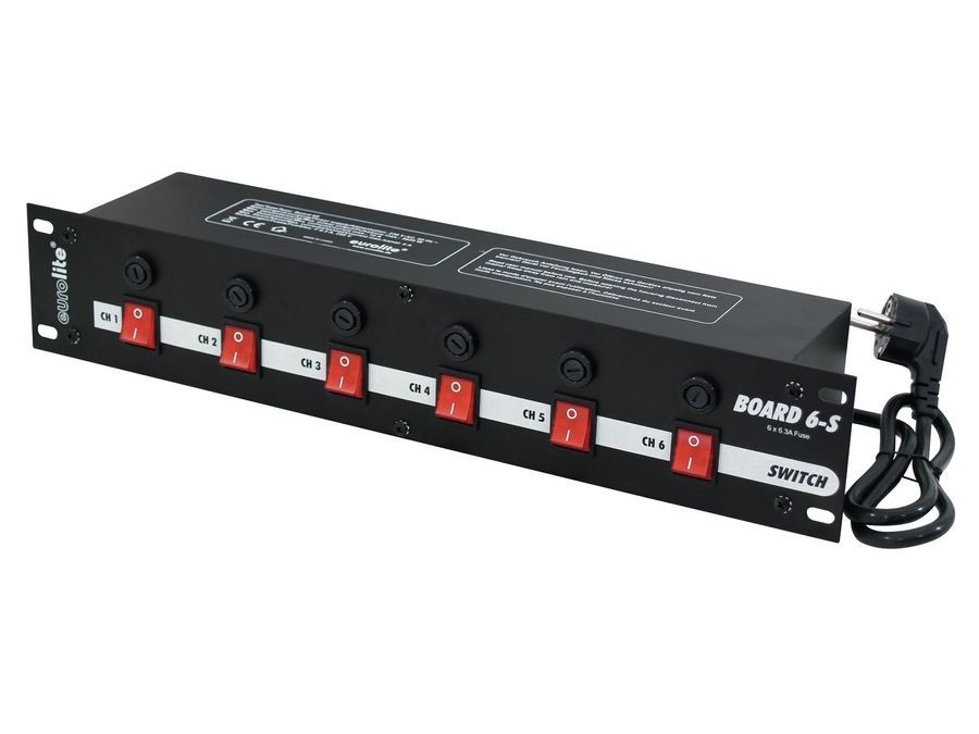 EUROLITE Board 6 with 6x Safety-Outlets EL-0382 фото