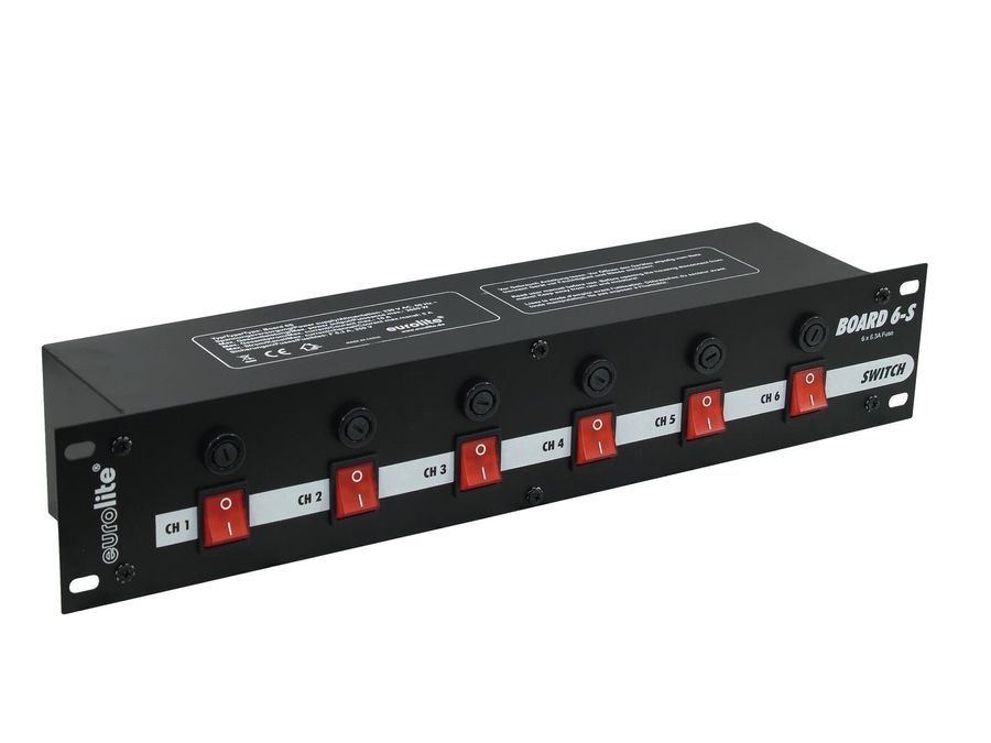 EUROLITE Board 6 with 6x Safety-Outlets EL-0382 фото