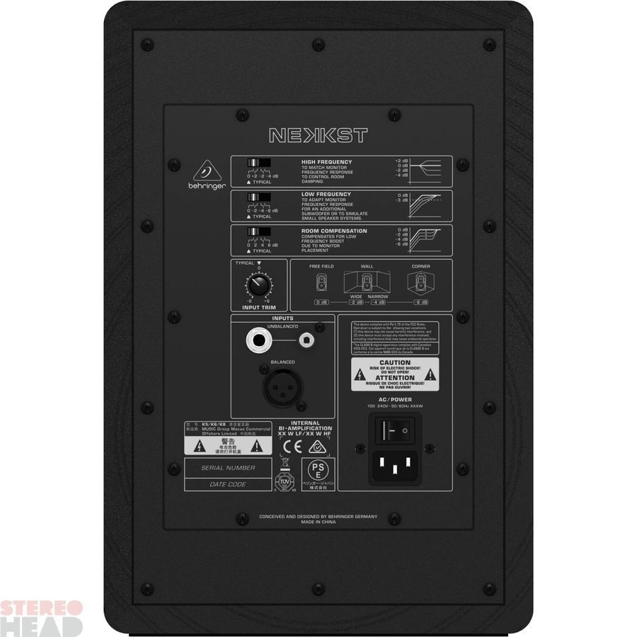Студійні монітори Behringer Nekkst K6 BE-0765 фото