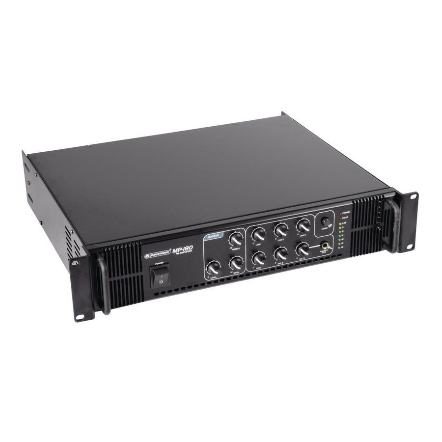 Трансляционный усилитель Omnitronic MP180 (80709630) OM-0882 фото